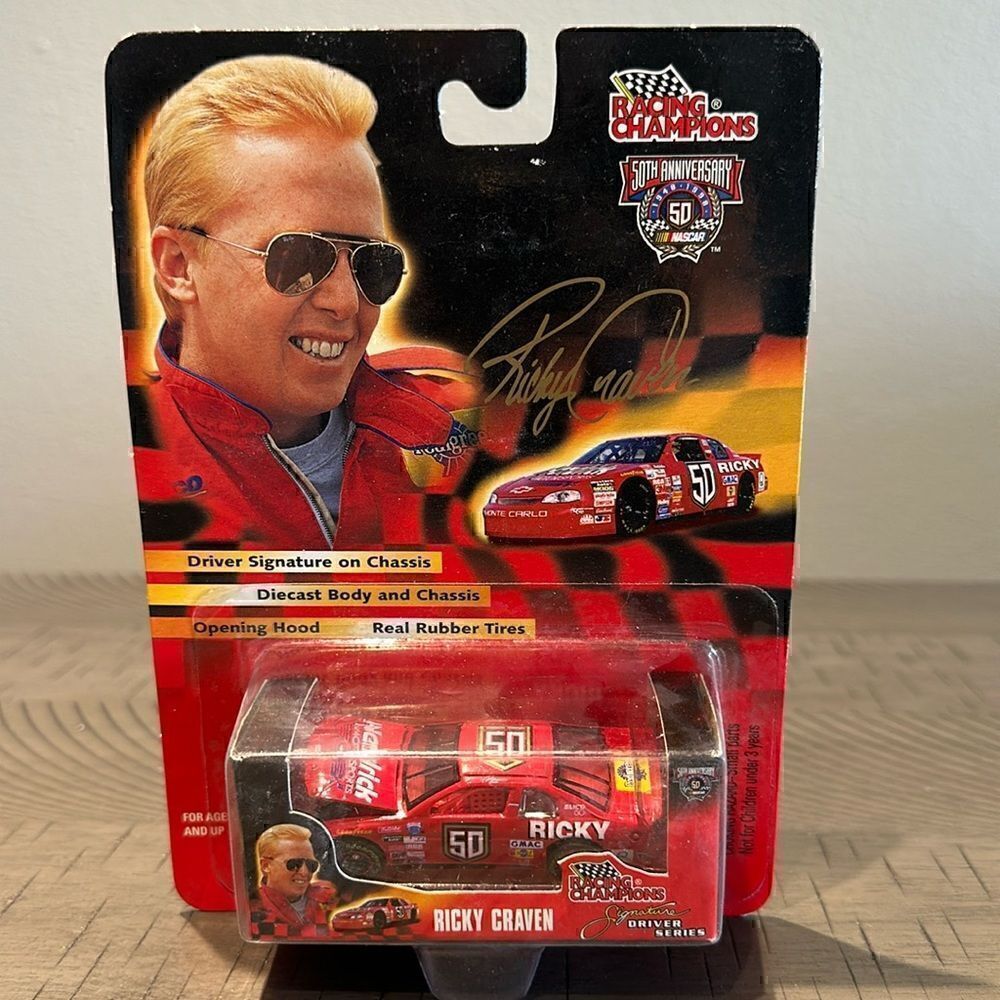 NASCAR Racing Champions 50th Anniversary Ricky Craven